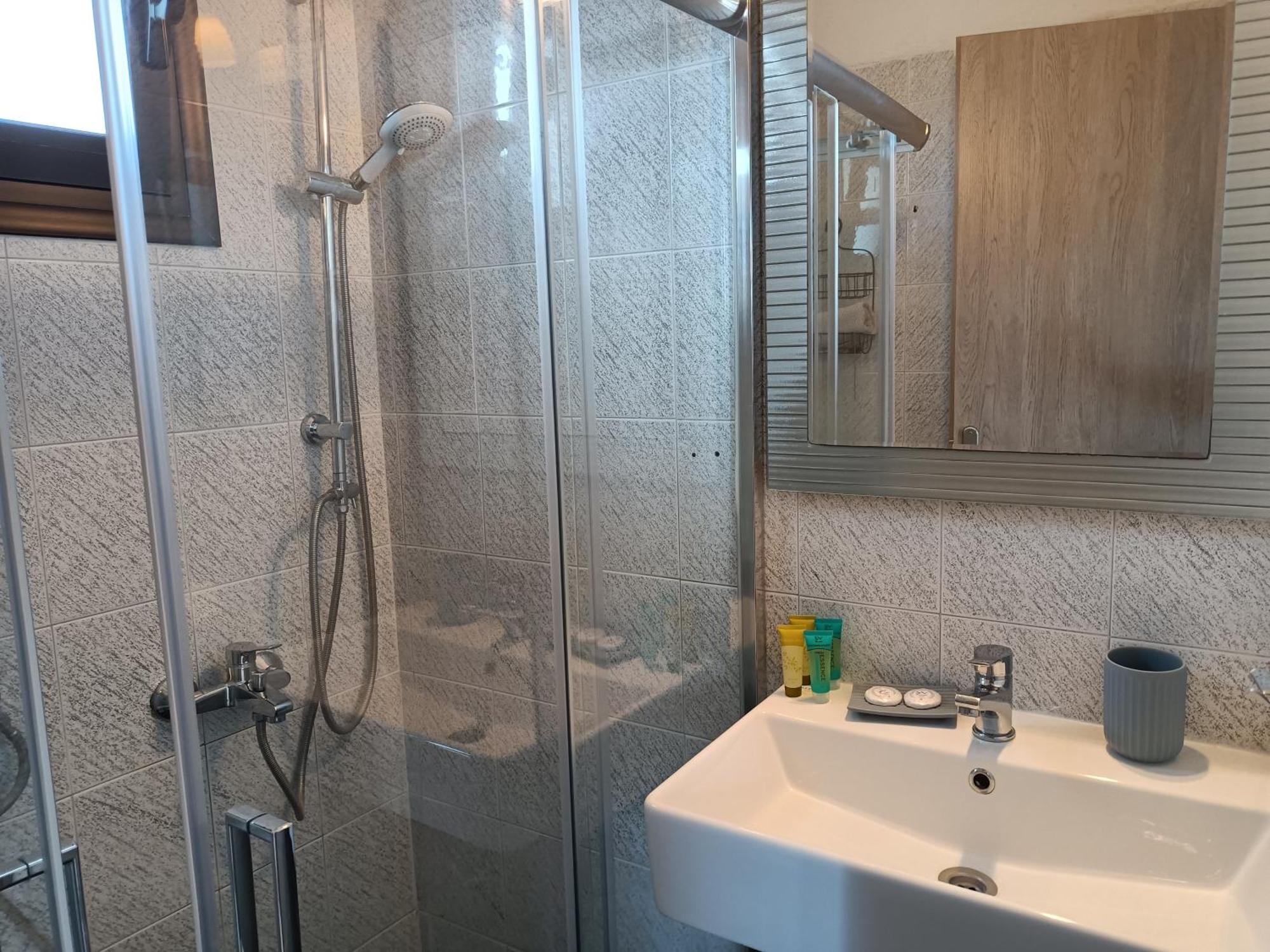 Ferienwohnung Marios Garden House Áfitos Zimmer foto
