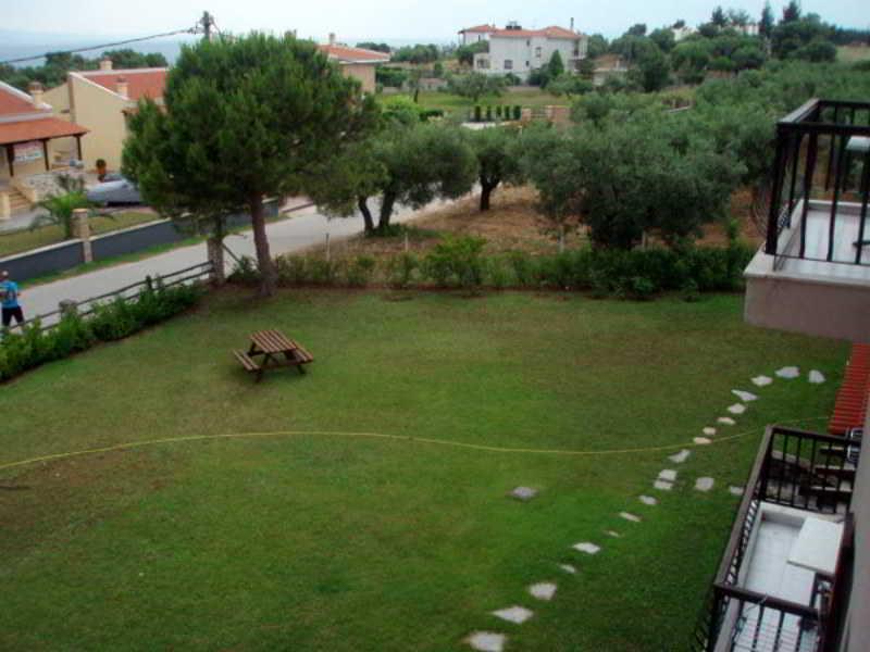 Ferienwohnung Marios Garden House Áfitos Exterior foto